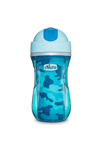 Chicco Thermal Insulated Sports Glass with Straw