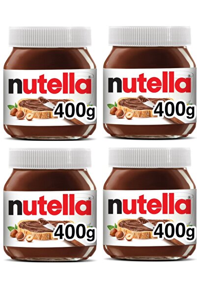 Nutella Kakaolu Fındık Krem Çikolata 400 G 4 Adet