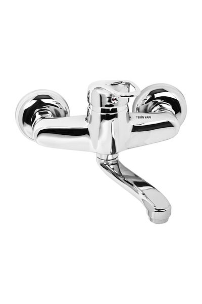 NSA Water Fixtures Zena Mix Applique Kitchen Faucet with Double Water Inlet Mixaplike