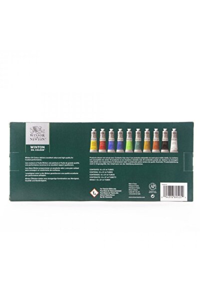 Winsor Newton Winsor & Newton : Winton Yağlı Boya Tanıtım Seti : 10 Renk X 37 Ml