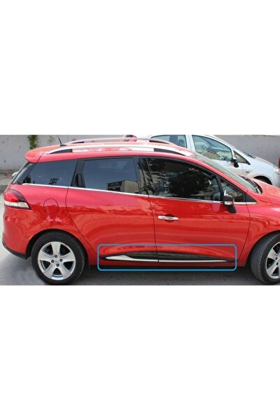 FAMS OTO AKSESUAR Renault Clio 4 Grandtour Krom Yan Kapı Çıtası 4 Kapı 2012 -...