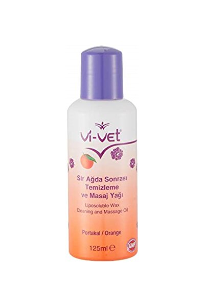 Vi-vet Vivet Sir Ağda Temizleme Ve Masaj Yağı Portakal, 125 Ml