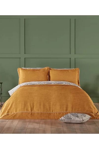 Doqu Home مفرش سرير بارما أصفر - مزدوج