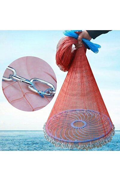 Denizyıldızı Zincirli Amerikan Çemberli Serpme 4 Kg Ip Örgü...