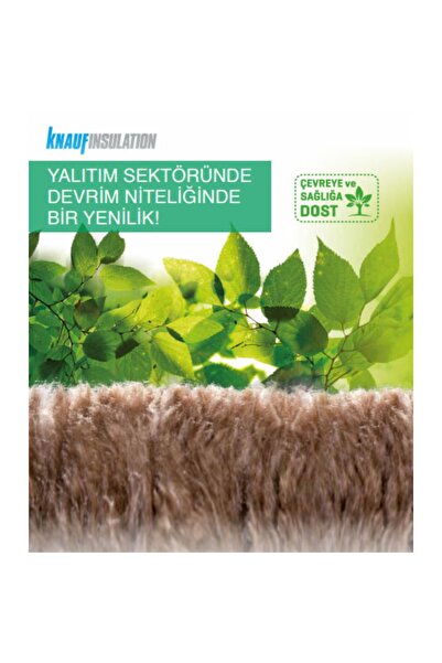 Knauf Mineral Plus Ipb039 Mineral Yün Ara Bölme Yalıtım Levhası 5 Cm - 14,4 M2/paket