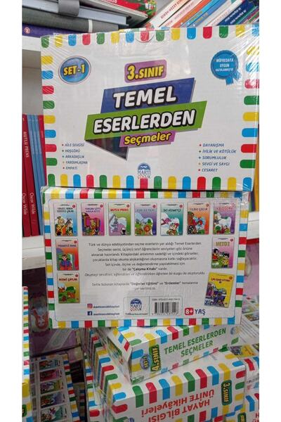 Martı Yayınları Martı 3.sınıf Temel Eserlerinden Seçmeler Set 1