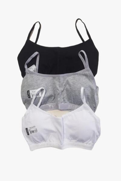 HHCİRİT حمالة صدر للتدريب مغطاة بحزام حبل مكونة من 12 قطعة للفتيات الصغيرات 847