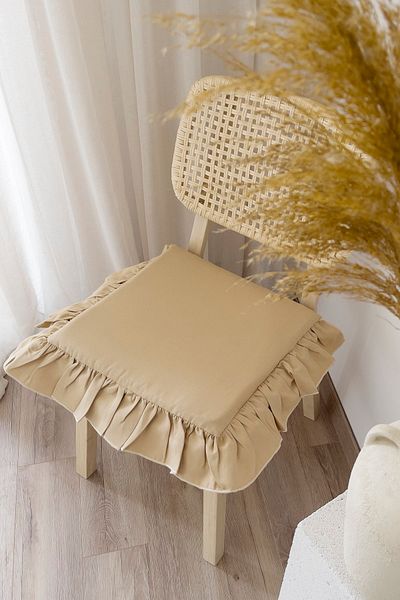 RİTMOHOME Υγρό & Απωθητικό Σημείων Vintage, Country, Bohemian, Rustic Ruffled Scandinavian Cushion