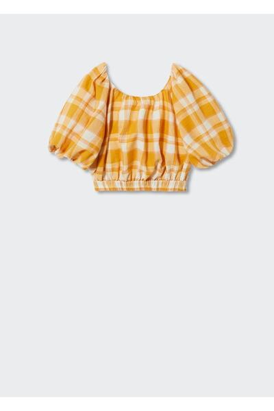MANGO Woman Kareli Koton Bluz