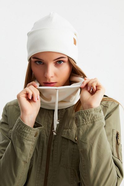 Butikgiz Women's Fisherman Style Cotton Camisole, Anti-Sweat, Ultra Light, Soft Beret Neck Collar Set