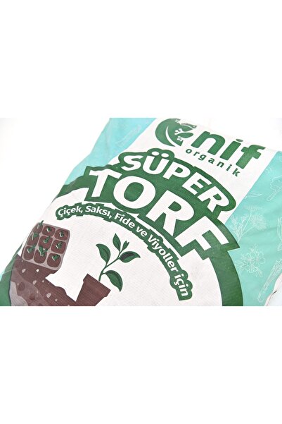 Nif Organik Nif Süper Torf, Çiçek Saksı Ve Viyoller Için- 40lt