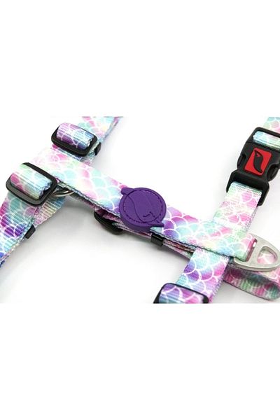 Tailpetz XS Bubbles H-Type Chest Collar