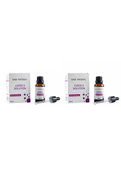 Raw Material Lugol's Solution Iyot %2 Damla 30 ml X2 Adet