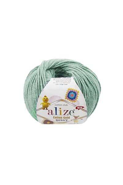 Alize Cotton Gold Hobby New 15 Su Yeşili Örgü Ipi