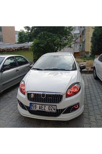 Genel Markalar 2005-2012 Bmw 7 Serisi Ile Uyumlu - Far Içi 4 Lü O Tip Rgb Angel 16 Renkli