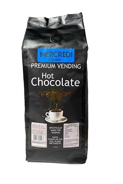 MERCREDI Otomat Sıcak Çikolata Tozu - Vending Hot Chocolate 1000 Gr.
