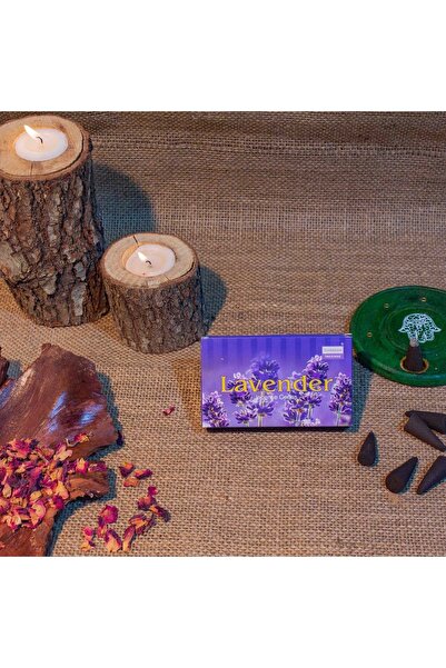 Darshan International Lavander (lavanta) Konik Tütsü 10 Adet