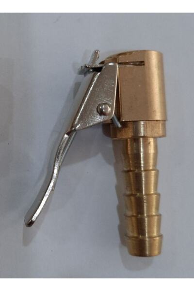 Bsr Lastik Şişirme Aletlerinin Hava Basma Ucu Mandallı, 8 Mm Hortuma Göre