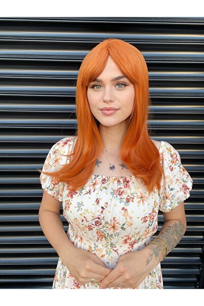 Fenomen Peruk Κοντή Χάλκινη Περούκα