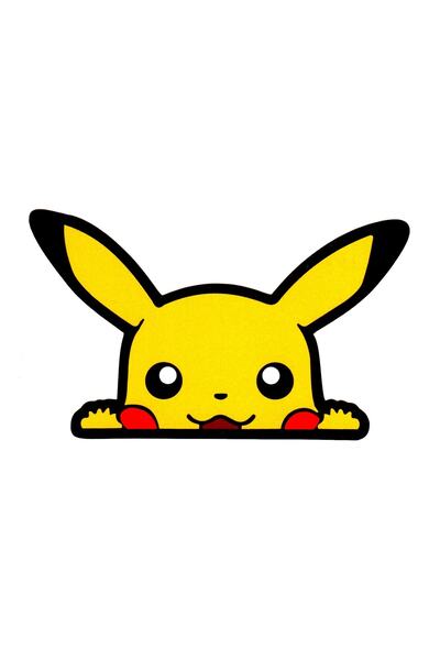 BsElektronik Pokemon Sticker Renkli - Pokémon Sticker Pikachu Sticker