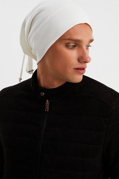 Butikgiz Men's Cotton Camisole Anti-Sweat Ultra Light and Soft String Hat Beanie