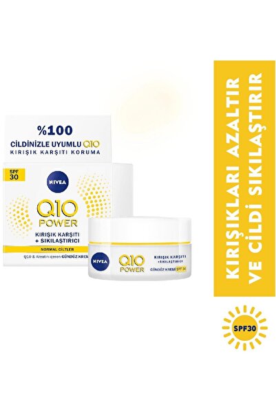 NIVEA Q10 Yüksek Güneş Koruyucu Gündüz Kremi Spf 30