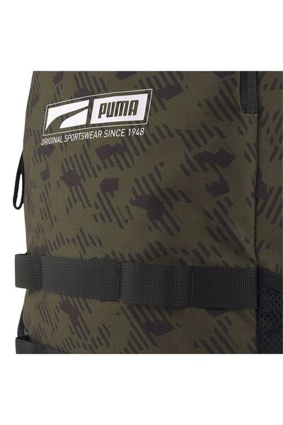 Puma Style Backpack Burnt Olive-camo Aop
