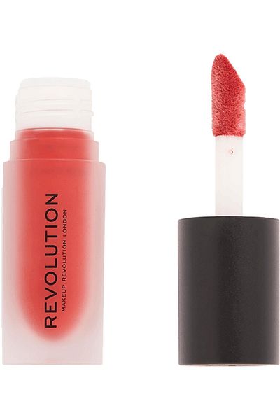 Revolution Matte Bomb Liquid Lipstick Lure Red