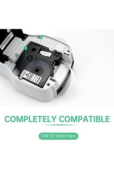 UniPlus Dymo Labelmanager Set of 5 - Compatible Label Tape, 160 Pnp 280 Model