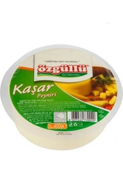 Özgüllü Taze Kaşar Peyniri 400gr