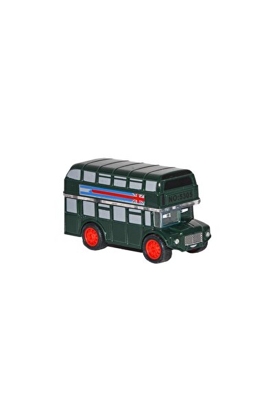 Kızılkaya Oyuncak Pull and Drop Double Decker Bus 8 cm - 5319-12