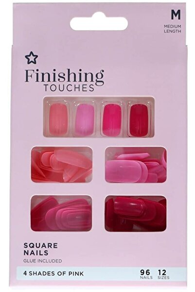 SUPERDRUG S/d Fınıshıng Touches Takma Tırnak Pembe