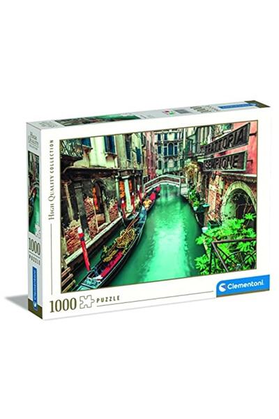 CLEMENTONI لغز الكبار - 1000 قطعة، تصميم قناة البندقية