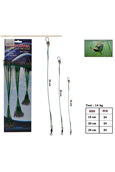 Port Fish Portfish Çelik Tel Kartela 72 Li