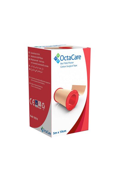 Octacare قماش طبي 5 م × 10 سم 5 قطع