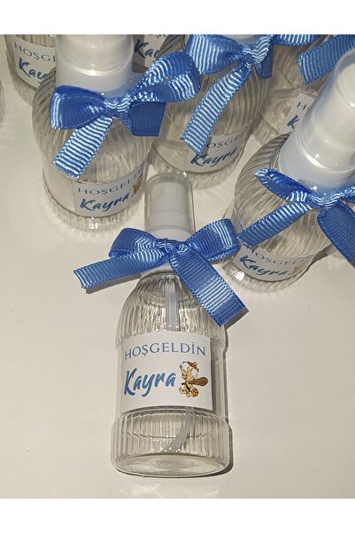 sandal hediyelik Yaş Doğum Günü Nişan Isimli Figürlü Kolonya Şişesi (20 Adet ...