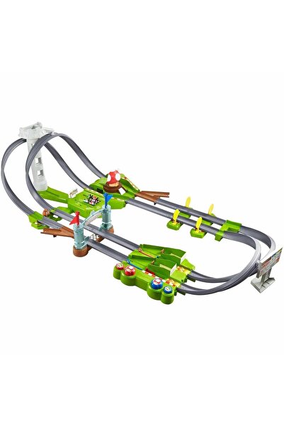 mattel Hot Wheels Mario Kart Çılgın Dönüş Parkuru Seti Gcp27