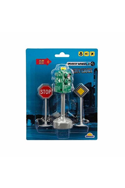 Sunman Maxx Wheels Sesli Ve Işıklı Trafik Lambası