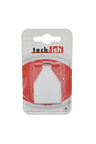 Tek-İş Fiş Yassı Dişi Beyaz