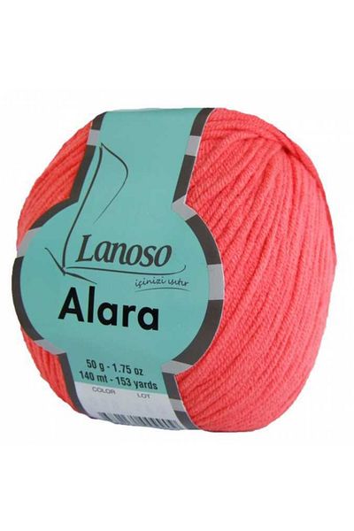 Lanoso Πλεξούδα Alara Amigurumi 938 Ροζ