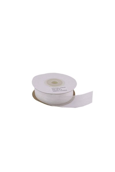 NO NAME Κορδέλα Organza 40 mm - 22 μέτρα Λευκή