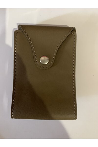 ALTANLAR Suni Deri Çıtçıtlı Kredi Kartı Cüzdanı Yatay 2k