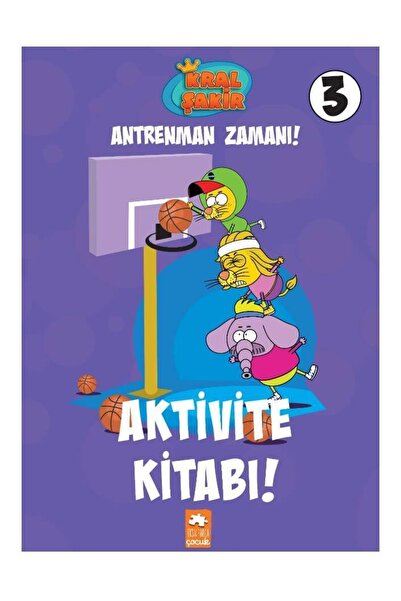 Eksik Parça Çocuk Kral Şakir Antreman Zamanı! Boyama Kitabı
