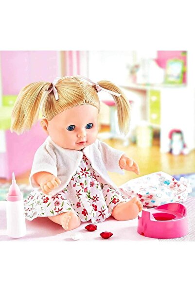 Genel Markalar Oyuncak Melis Bebek Altını Islatan Türkçe Konuşan Et Bebek Seti