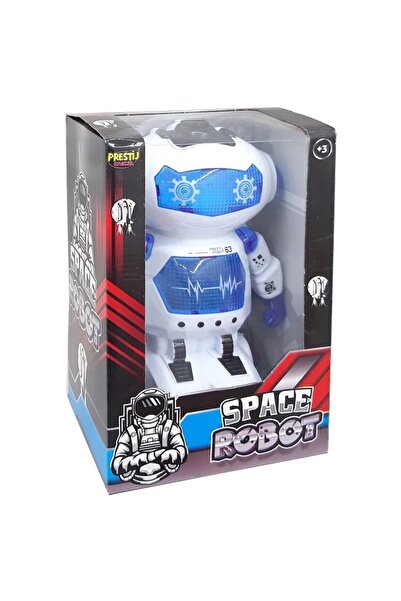 Prestij Oyuncak Space Robot Yürüyen Işıklı Sesli Oyuncak Robot