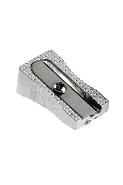 Bigpoint 20 Pieces Metal Pencil Sharpener Triangle Box