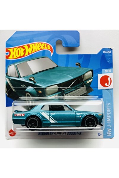 HOT WHEELS 2022 Yeni Nissan Skyline Ht 2000gt -x 1:64 Ölçek  Marka 9/10