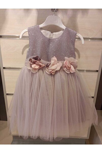 ChatonDor Bebek Elbise Simli Model