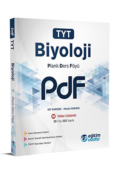 Eğitim Vadisi Tyt Biyoloji Pdf Planlı Ders Föyü Yeni 2021