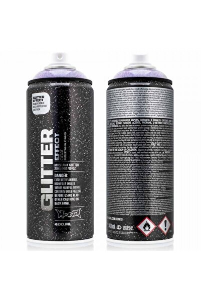 MONTANA : Glitter Effect Sprey Boya : 400 Ml : Amethyst Egc Ame